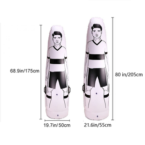 Maniquí de Fútbol Inflable Portátil de PVC de 175 CM de Altura, Maniquí de Entrenamiento de Portero de Fútbol - Product Image 2