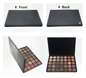 35가지 색상 신제품 도매 누드 아이섀도우 피그먼트 팔레트 방수 매트 메이크업 아이섀도우 팔레트 - Product Image 5