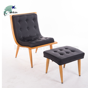 Hot Bán Phòng Khách Cánh Tay Đồ Nội Thất Sang Trọng Da Ngả Ngồi Có Thể Ngả Ghế Với Ottoman - Product Image 2