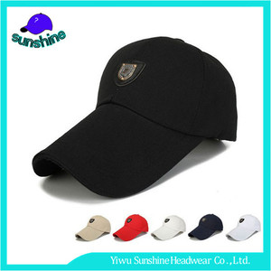 Cómodo parche De cuero de Estilo largo pico <span class=keywords><strong>camper</strong></span> sombreros hombres golf gorras de béisbol sin marca - Product Image 1