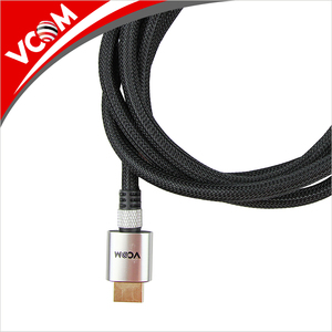 Vcom 2018 4 K 2.0 3D <span class=keywords><strong>cable</strong></span> <span class=keywords><strong>HDMI</strong></span> 1 M 1.5 m 2 m 3 M 5 M 8 M 10 m 15 m <span class=keywords><strong>cable</strong></span> <span class=keywords><strong>HDMI</strong></span> 4 K 18 Gbps oro vídeo <span class=keywords><strong>cable</strong></span> <span class=keywords><strong>HDMI</strong></span> <span class=keywords><strong>con</strong></span> <span class=keywords><strong>Ethernet</strong></span> - Product Image 4