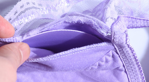 เสื้อชั้นในลูกไม้สายยาวไร้สายครอบคลุมเต็มตัว - Product Image 6