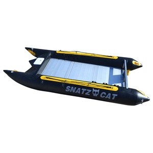 CE 14ft Sợi Thủy Tinh Bow Thép Không Gỉ <span class=keywords><strong>Transom</strong></span> Tốc Độ Cao Zapcat Thuyền - Product Image 6