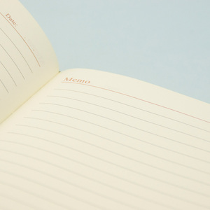 Venta al por mayor de alta calidad de cuero de la PU cuaderno de tapa dura con borde de color - Product Image 6