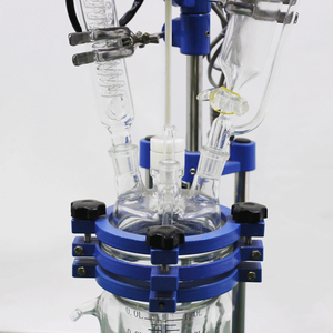 2l Multi-functional Laboratory Single Layer Glass <strong>pyrex</strong> Reactor Vessel - Product Image 3