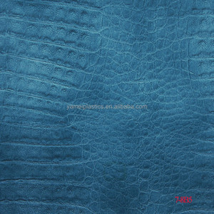 8AQ Crocodile grain couro decorativo estofos em vinil PVC com impressão de pulverização - Product Image 4