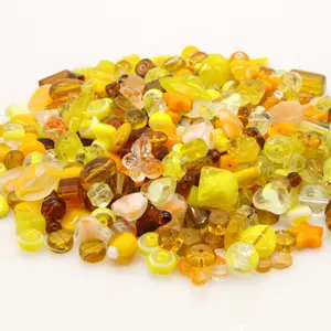 glass amber beads for aquarium from hyderabad china bead for jewelry making