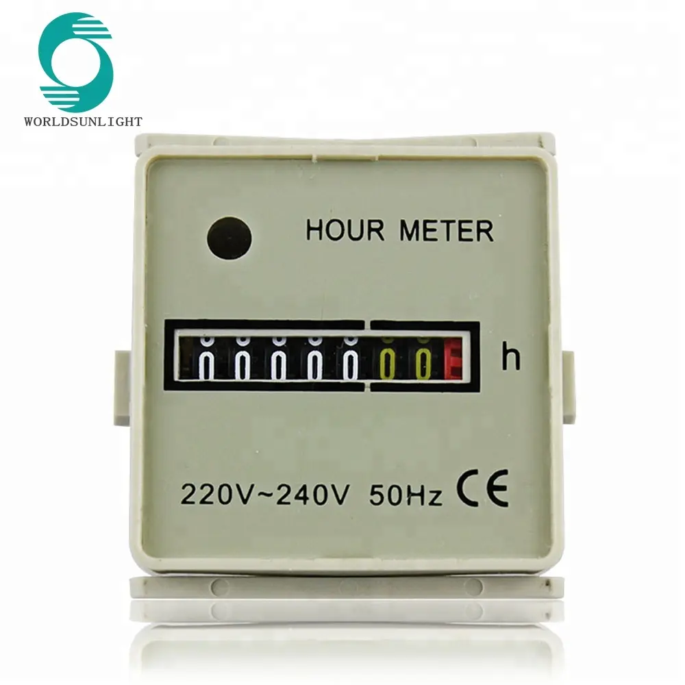 Temporizador digital elétrico ac 220v-ac 240v 50hz, medidor ce hora hm-2