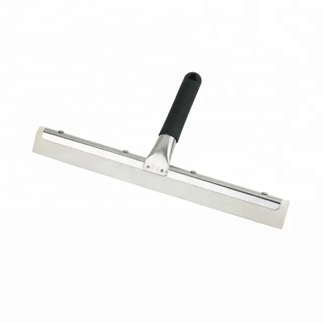 High Quality Squegee Newest Product Stainless Steel Rubber Wiper Floor Window Squeegee cleaning supplies