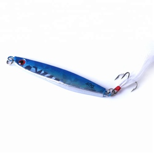Hengjia esche da pesca al piombo in metallo per affondamento all'ingrosso 8cm 40g <span class=keywords><strong>esca</strong></span> per maschera di piombo - Product Image 5