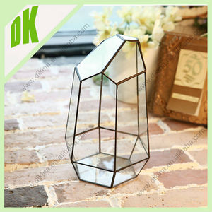 TOP SELLER custom geometric Succulent Terrarium, Home and Living, Gift , Plants , custom geometric Wooded Greens Terrarium