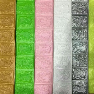 Revêtement mural autocollant en <span class=keywords><strong>mousse</strong></span> PE 3d, 70x77cm, papier peint en brique, panneau mural, offre spéciale en turquie - Product Image 2