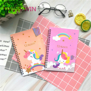 Nouveau Design Creative School Cartoon Diary Unicorn Spiral Notebook <span class=keywords><strong>1661</strong></span> - Product Image 2