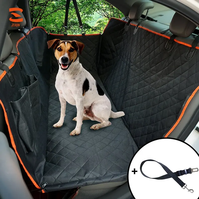 Rutschfeste Wasserdicht Pet Auto Seat Protector Hund Sitzbezug Hängematte mit Seitenklappen für Autos, lkw, SUVs