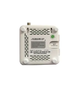 Professional DVB-C set top box/cable TV receiver with sim card slot