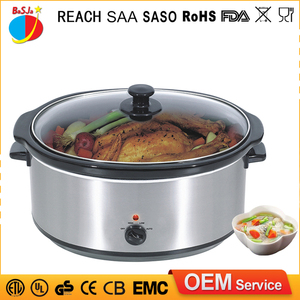 Chinois en acier inoxydable multifonction 6.0L numérique électrique mijoteuse avec argile mijoteuse et trempé couvercle en verre - Product Image 2