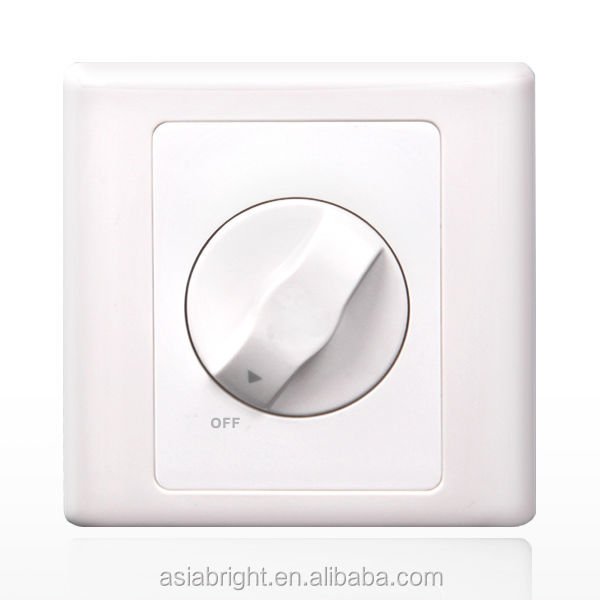 Заводская прямая Вращающаяся ручка светодиодный светильник triac диммер настенный выключатель Максимальная мощность 150 Вт