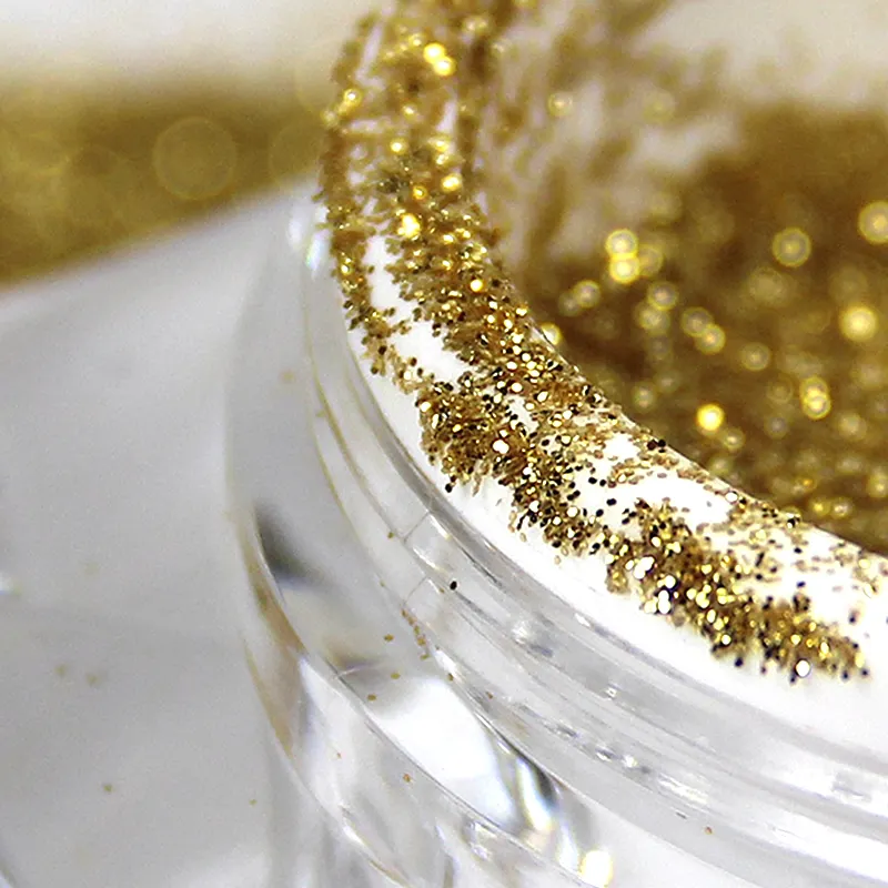 Pigmentos em pó glitter em pó pó de ouro para o Natal artesanato