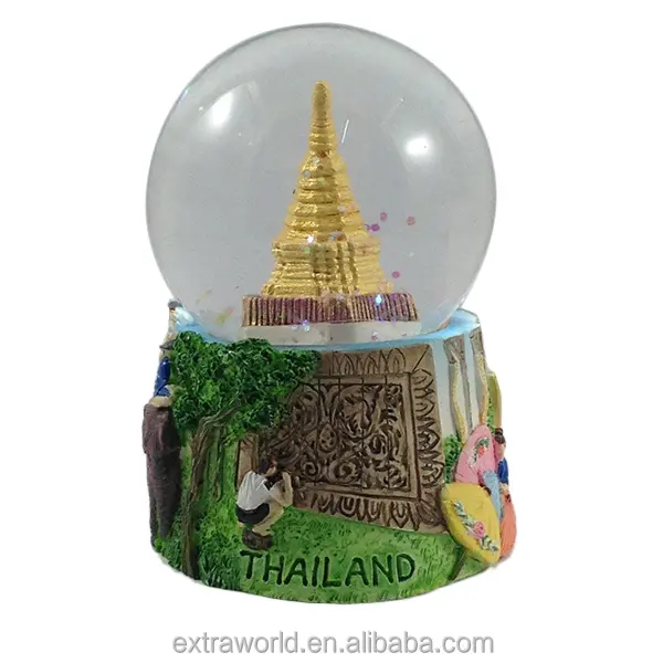 Thailand, Sneeuwbal Souvenir Ontwerp Met Redelijke Prijs