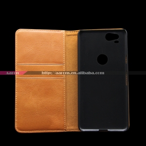 Magnético oculto real vaca cuero caso de teléfono de protección para Google <span class=keywords><strong>Pixel2</strong></span> - Product Image 2