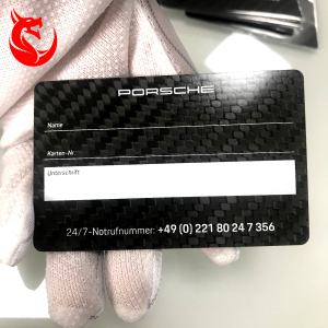 Chất lượng cao 3K sợi carbon kinh doanh thành viên thẻ Màn hình in ấn màu sắc khác nhau và logo Vật liệu Tốt Loại Mới - Product Image 3