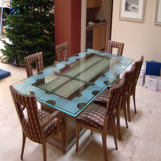 YIDA YD-T103 10mm Tempered Glass Table Top for Furniture Kitchen & Home Bar Applications