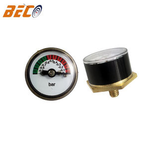 BECO 1 بوصة 25-1 بار صغير مع دقة مقياس ضغط طبي مثبت في الخلف مقياس ضغط طبي - Product Image 4