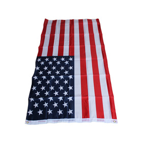Picturer <span class=keywords><strong>de</strong></span> ignifuge drapeau américain bleu rayures drapeau américain pourpre - Product Image 4