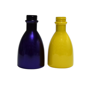 <span class=keywords><strong>Jaune</strong></span> violet 350 ml PET bouteille de désinfectant pour les mains bouteille de shampoing Emballage en plastique contenant cosméti - Product Image 4