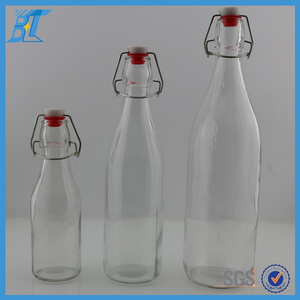 <span class=keywords><strong>Bottiglie</strong></span> di <span class=keywords><strong>Vetro</strong></span> Rotonde per Aceto da <span class=keywords><strong>250</strong></span> <span class=keywords><strong>ml</strong></span>, 500 <span class=keywords><strong>ml</strong></span>, 16 oz, 1000 <span class=keywords><strong>ml</strong></span>, 32 oz con Coperchio a Leva - Product Image 3