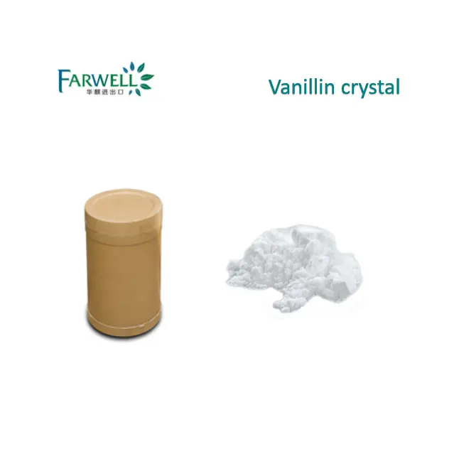 Farwell 99% natural Vanillin crystal 121-33-5