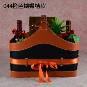 Cuoio colorato Hotel Cesto Regalo, vino Frutta Cestini - Product Image 2