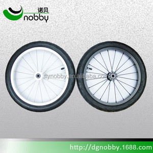 Pneu en caoutchouc pu de 16 pouces et <span class=keywords><strong>roue</strong></span> de jante en aluminium pour vélo d'enfant - Product Image 5