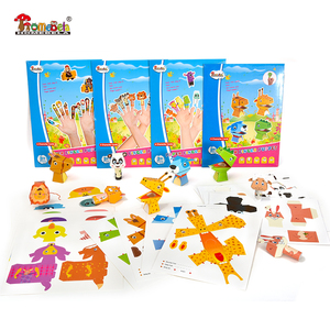Fabricación Personalizada <span class=keywords><strong>de</strong></span> Marionetas <span class=keywords><strong>de</strong></span> <span class=keywords><strong>Dedo</strong></span> <span class=keywords><strong>de</strong></span> <span class=keywords><strong>Papel</strong></span> <span class=keywords><strong>con</strong></span> Forma <span class=keywords><strong>de</strong></span> Mini Animales - Product Image 2