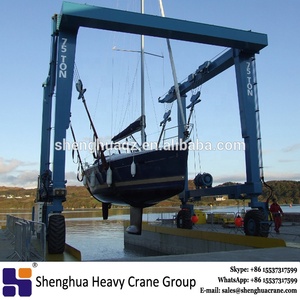 Conception personnalisée 50 tonnes Palan mobile pour <span class=keywords><strong>bateau</strong></span> Yacht <span class=keywords><strong>Bateau</strong></span> Grue de levage Marine Travel Lift - Product Image 5