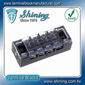 TB-2504 25A 4-Pin Power Distribution Shorting <b>Terminal</b> Block - Product Image 2