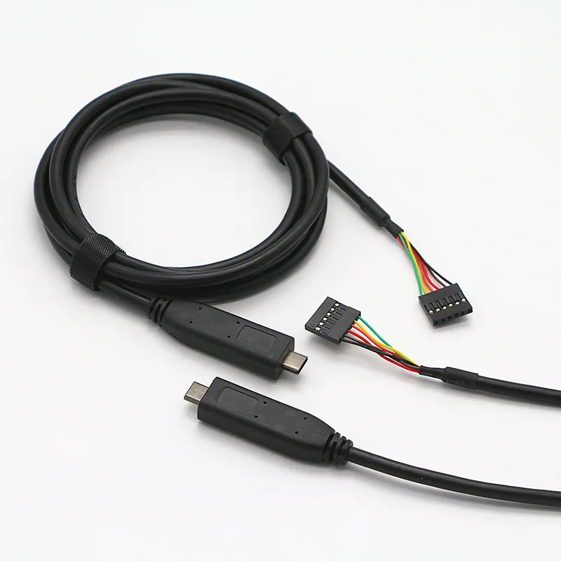 Custom Update 5V 3.3V FTDI FT232RL USB Type C to Uart TTL Serial Converter Cable