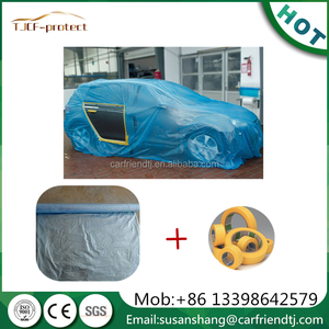 PEHD film plastique jetable masquant les bâches <span class=keywords><strong>de</strong></span> <span class=keywords><strong>masquage</strong></span> - Product Image 3