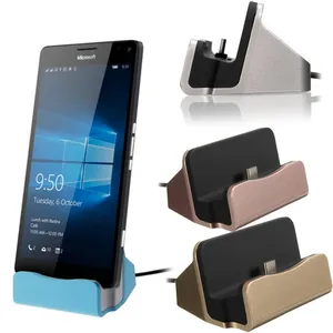 Offre Spéciale 3 en 1 USB Type C téléphone portable Dock de charge chargeurs support chargeur universel station d'accueil pour Samsung GALAXY