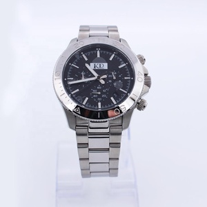 Relojes de acero inoxidable HB para hombre, esfera blanca y negra personalizada, reloj cronógrafo de lujo para hombre de metal completo <span class=keywords><strong>Boss</strong></span> - Product Image 3