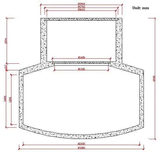 Digestor de biogás biodigestor con biogás Desulfurizador para restaurante de residuos