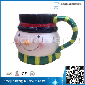 סיטונאי פופולרי Cristmas קרמיקה tumblers בעבודת יד עבור מסיבות עיצוב מינימליסטי לקפה אין מינימום הזמנה - Product Image 4