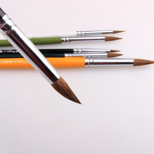 6 pcs Set Manche <span class=keywords><strong>En</strong></span> Bois Crochet Dessin <span class=keywords><strong>Ligne</strong></span> Stylo Détail <span class=keywords><strong>Aquarelle</strong></span> Peinture Brosse Ensemble - Product Image 4