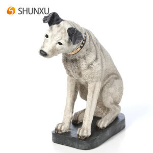 Figura Decorativa de Perro RCA en Resina, Detallada y Realista, Modelo de <span class=keywords><strong>Animal</strong></span> para Decoración del Hogar - Product Image 3