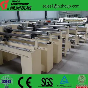 Pvc Tape Cutting Machine LV-706 Straight Knife Manual Masking Tape PVC Electrical Tape Roll Slitting Cutting Machine