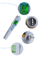 Testeur de qualité de l'eau portable professionnel 3 en 1 PH/EC/TEMP, stylo de test de haute précision