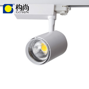 Fabrik preis 30 Watt COB 2/3/4 drähte kommerziellen schwarz farbe leuchte CRI90 track led-licht - Product Image 1
