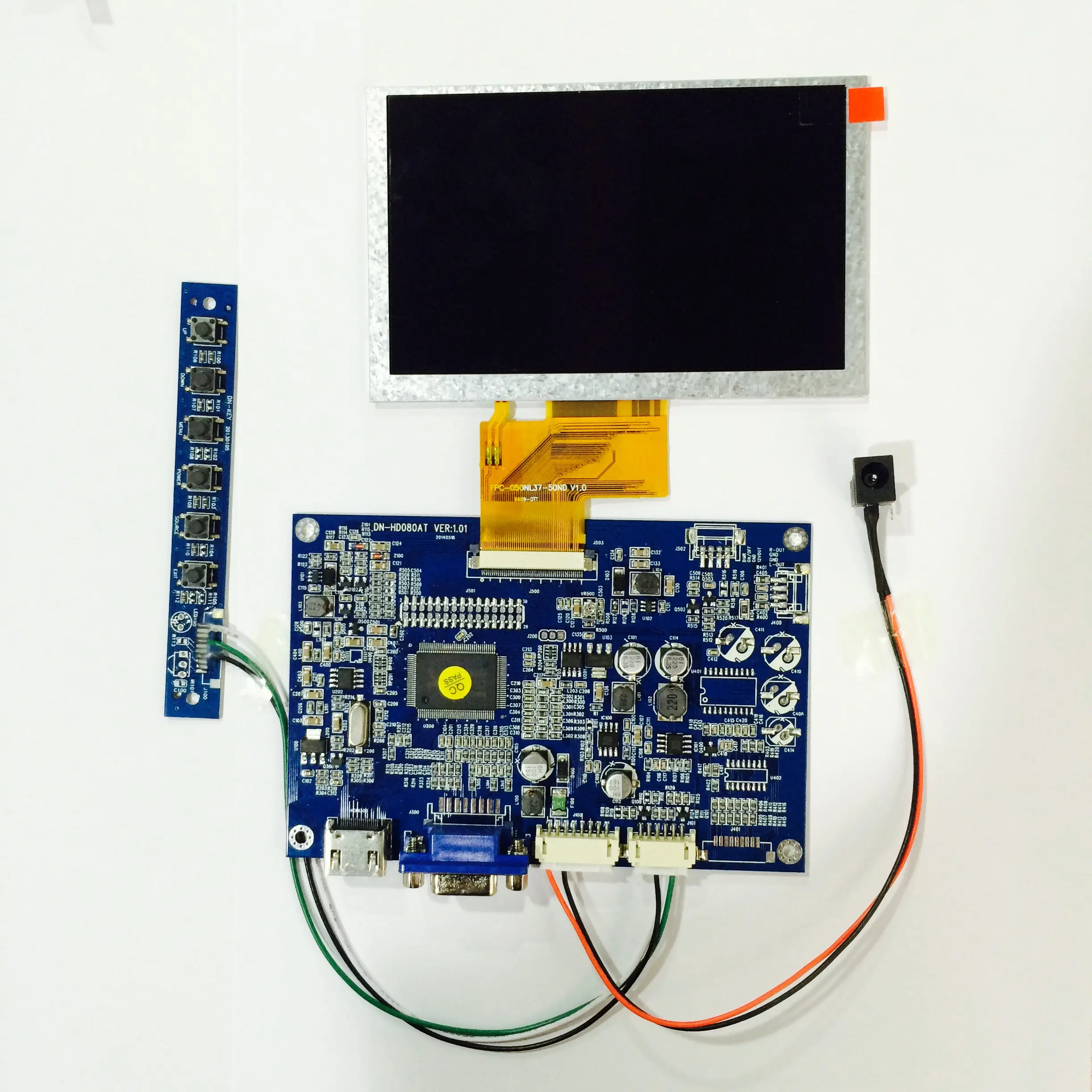 Innolux tela lcd tft de 5 polegadas