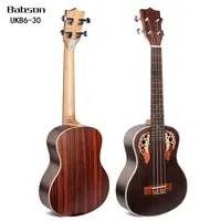 Trung Quốc 4 Dây Rosewood Cơ Thể 26 Inch Ukulele Guitar Với Lỗ Âm Thanh Đặc Biệt