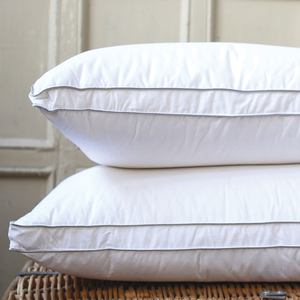 JR611 Oreillers de lit de collection hôtelière très vendus pour dormir 1200g <span class=keywords><strong>Oreiller</strong></span> en duvet de canard confortable et offrant un soutien - Product Image 3